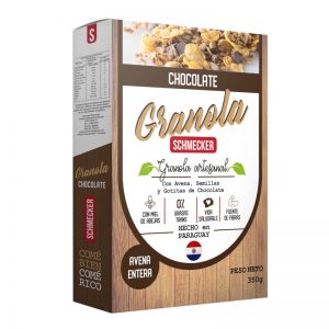 Granola Chocolate Caja Frente