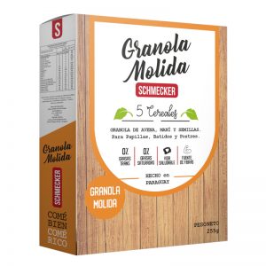 Granola molida caja frente